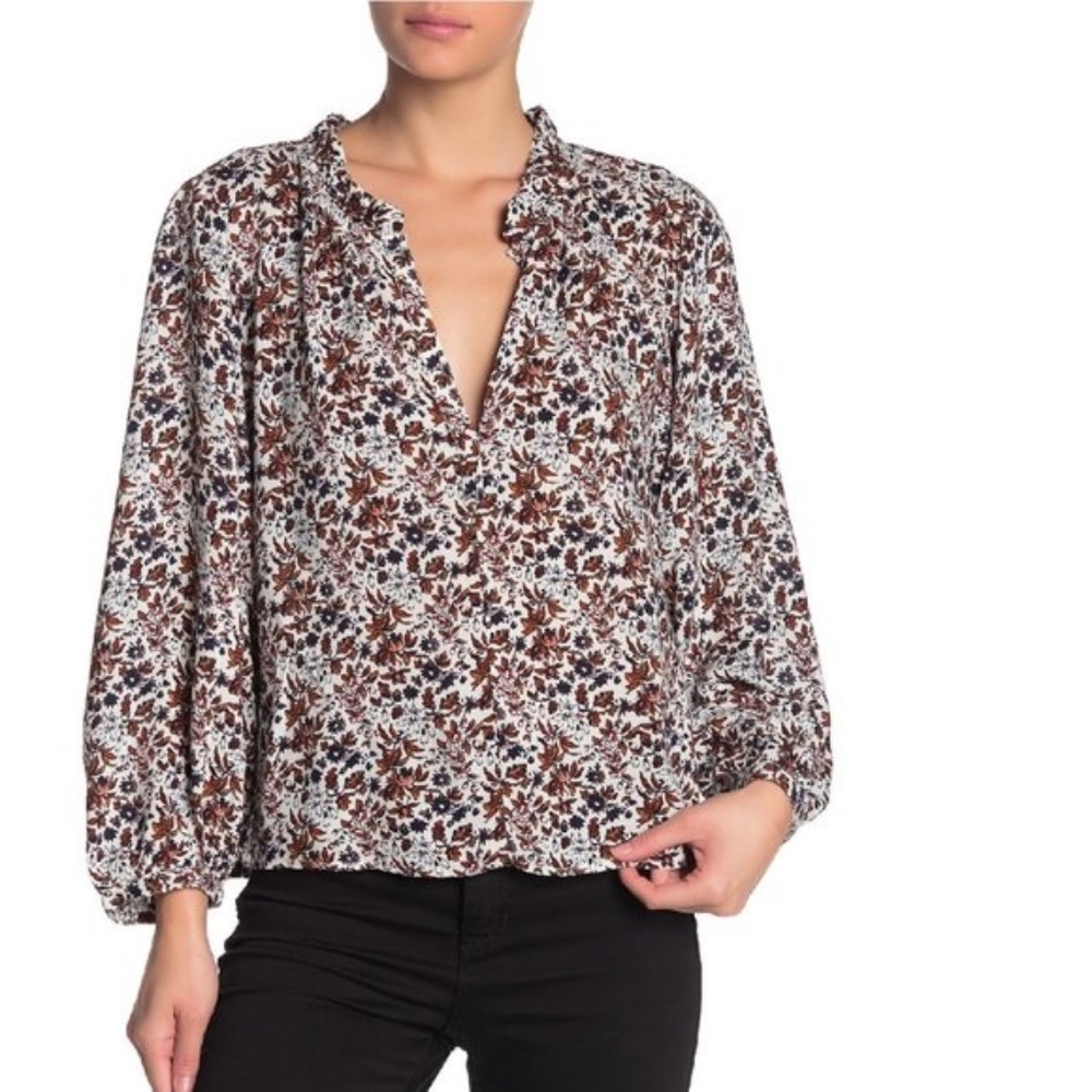Abound Floral Blouse